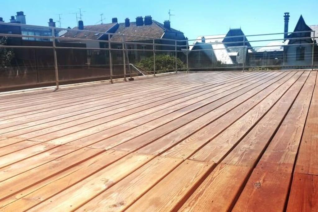 Appartement-Terrasse Parking Prive Meuble De Tourisme 4 Etoiles Belfort Eksteriør bilde